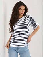 IT tričko TS 20881.85 tmavě modrá a bílá