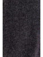 M808 Oříznuté teddy sako - šedý melír M808 Oříznuté teddy sako - šedý melír