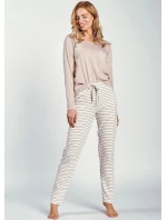 Taro Gina 3246 long/r S-XL Z24/25 dámské pyžamo