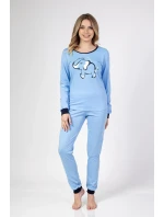 Pyžamo Regina 682 dlouhé/r S-XL dámské Z24/25 Pyžamo Regina 682 dlouhé/r S-XL dámské Z24/25