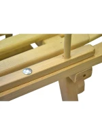 DŘEVĚNÉ SÁŇKY NINA S OPĚRADLEM