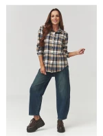 Košile s dlouhým rukávem  model 219732 Makadamia