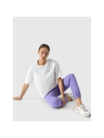 Dámské tričko oversize s potiskem 4F 4FRSS24TTSHF2089-11S