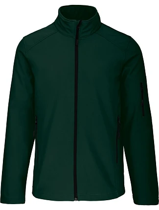 Kariban K 401 Pánská 3-vrstvá softshellová bunda 20.K401 bottle green
