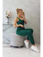 Zelená souprava top+kalhoty Zelená souprava top+kalhoty