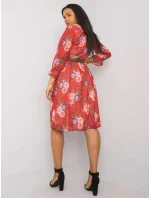 Šaty LK SK 507267.28 vínové