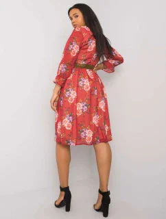 Šaty LK SK 507267.28 vínové