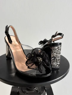 Sandály na podpatku model 225148 Step in style