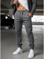 Pánské antracitové tepláky FashionStreet UX2396