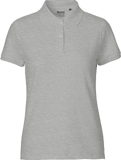 Neutral O 22980 Dámské piqué polo z bio bavlny 77.2280 sport grey