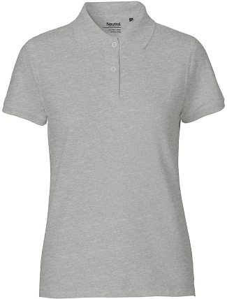 Neutral O 22980 Dámské piqué polo z bio bavlny 77.2280 sport grey Neutral O 22980 Dámské piqué polo z bio bavlny 77.2280 sport grey
