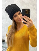 Dámská čepice Amira K359 černá