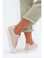 Dámské tenisky Big Star Béžové