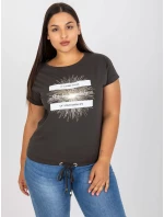 Tričko RV TS 7658.24P tmavá khaki