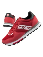 Pánské sportovní boty DS410-09 Červená s bílou - Ducati