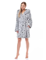 Dámský župan 9135 melange - L&L Dámský župan 9135 melange - L&L