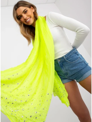 Dámský šátek AT CH LA12813 fluo yellow Dámský šátek AT CH LA12813 fluo yellow