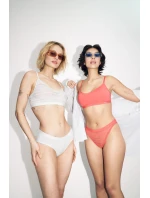 Dámská tanga FREE Evolve String Lace - RED - červené 00AC - SLOGGI