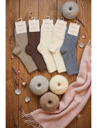 Ponožky WiK SO&LI 3076 vzor 316 Alpaka 35–42 Ponožky WiK SO&LI 3076 vzor 316 Alpaka 35–42