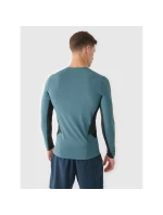Pánské rychleschnoucí běžecké tričko s dlouhým rukávem 4F 4FWAW24TFLOM252-40S