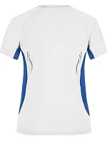 Daiber JN 390 Dámské běžecké tričko s výstřihem do V 02.0390 white/royal