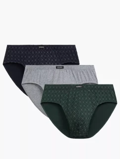 Atlantic 3MP-205 3-pack barva:námořnická/šedá/tmavě zelená