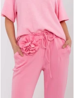 Kalhoty DHJ SP 20323.70 růžové Kalhoty DHJ SP 20323.70 růžové