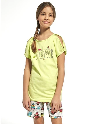 Pyžamo Cornette Young Girl 242/61 Wow kr/r 134-164
