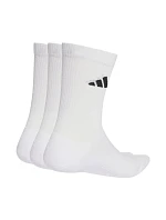 Ponožky adidas Cushioned Sportswear Crew 3P bílé JZ0530