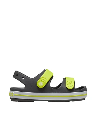 Dětské sandály Crocs Crocband Cruiser šedozelené 209424 1NJ