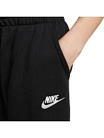 Dětské fleecové kalhoty Nike Club černé FD3019 010