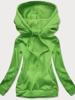 Zelená dámská tepláková mikina (W02-70)