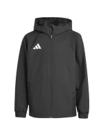 Dětská bunda adidas Entrada 26 All Weather černá JZ9104