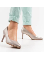 Sergio Leone W 1336 zlaté jehlové podpatky Sergio Leone W 1336 zlaté jehlové podpatky