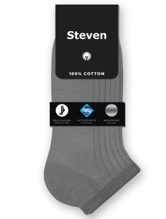 Pánské ponožky 042 šedá - Steven Pánské ponožky 042 šedá - Steven