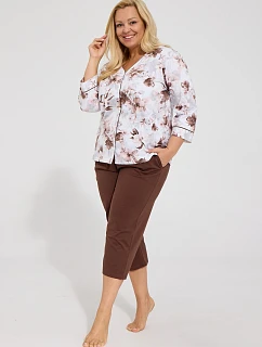 Pyžamo Cornette 162/498 Simone 3/4 3XL–5XL