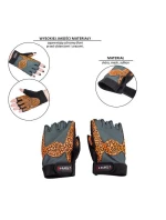 Tělocvičné rukavice Oragne/Gray W HMS RST03 r.L dámské