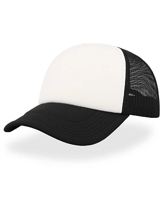 Atlantis Headwear Rapper 5 panelová síťovaná kšiltovka 33.2070 black Atlantis Headwear Rapper 5 panelová síťovaná kšiltovka 33.2070 black