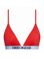 Jeans Dámský vrchní díl plavek UW0UW04079-XNL - Tommy Hilfiger