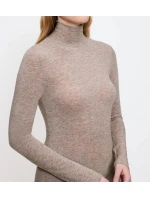 Beauty Layers Top LSL Turtleneck 04 - BROWN - TRIUMPH BROWN - TRIUMPH