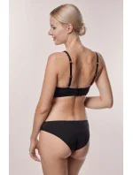 Mefemi Amelia push-up podprsenka s kosticemi Černá Mefemi Amelia push-up podprsenka s kosticemi Černá