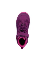 Trollkids Kids Tronfjell Hiker Mid nepromokavé růžové turistické boty (476-234)