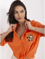 DHJ košile KS 8595 1.66 oranžová DHJ košile KS 8595 1.66 oranžová