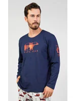 Pánské pyžamo dlouhé Papa bear Pánské pyžamo dlouhé Papa bear