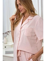 Pyžamo L&L 2613 po celé délce na zip S-XL Pyžamo L&L 2613 po celé délce na zip S-XL