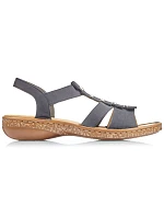 Pohodlné dámské nazouvací sandály Rieker 62850-14 Pohodlné dámské nazouvací sandály Rieker 62850-14