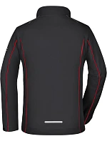 Daiber JN 1121 Dámská softshell bunda s odepínacími rukávy 02.1121 black/red Daiber JN 1121 Dámská softshell bunda s odepínacími rukávy 02.1121 black/red