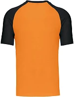 Kariban K 330 Baseballové tričko 20.K330 orange/black Kariban K 330 Baseballové tričko 20.K330 orange/black