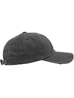 Flexfit 6245CM 6 panelová bavlněná keprová kšiltovka 55.6245 dark grey