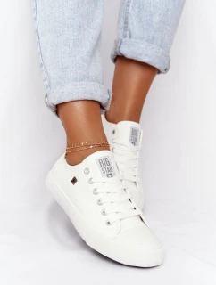 Dámské Kozene Tenisky Big Star Bílé V274869